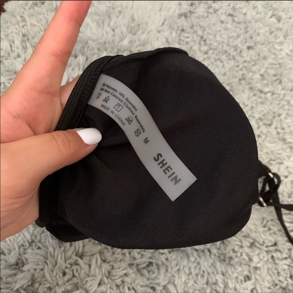 shein black triangle bikini top - Picture 2 of 2